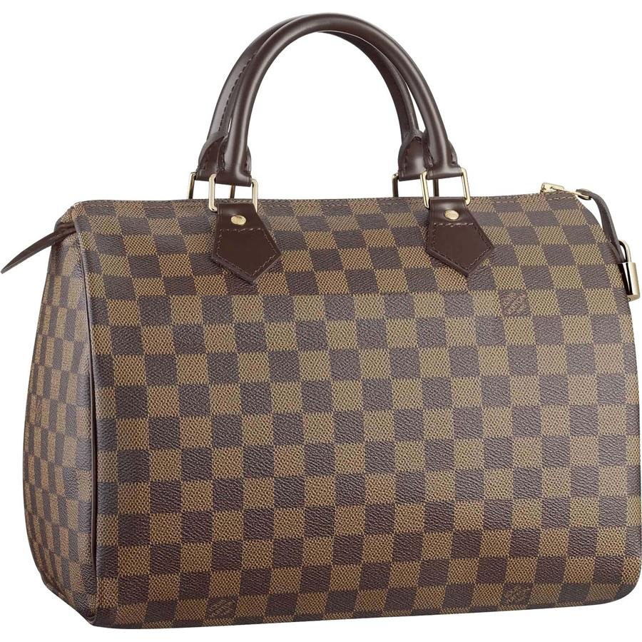 AAA Replica Louis Vuitton Speedy 30 Damier Ebene Canvas N41531 Handbags On Sale